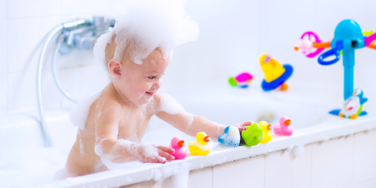 9 of the best bath toys for baby.