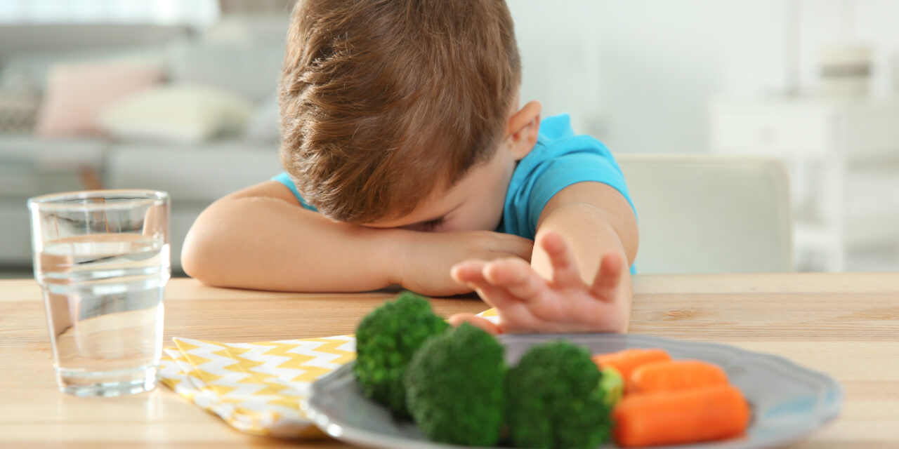 Getting a child to eat vegetables?