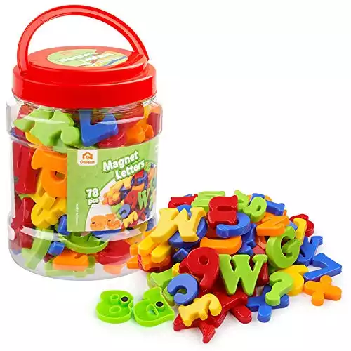 Coogam Magnetic Letters & Numbers