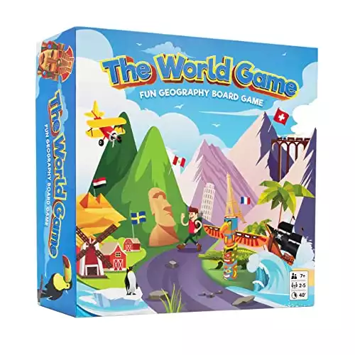 The World Game | Educational Game for Kids & Adults - Cool Learning Gift Idea for Teenage Boys & Girls