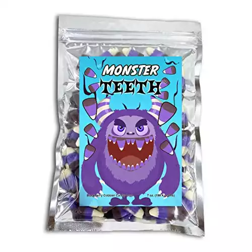 Monster Teeth Blackberry Cobbler Flavored Candy Corn