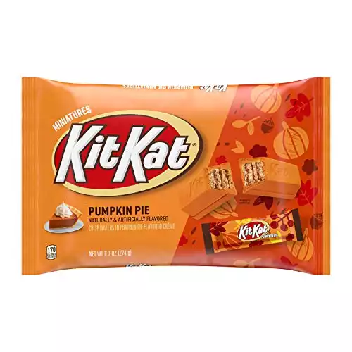 KIT KAT® Pumpkin Pie Flavored Miniature Wafer Candy