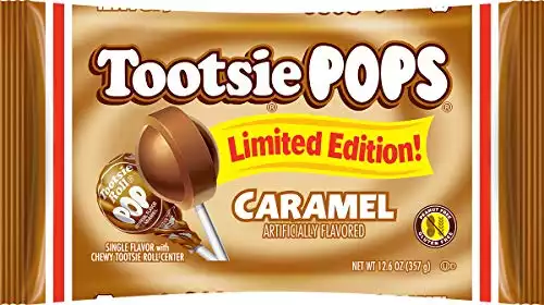 Halloween Candy Caramel Tootsie Pops