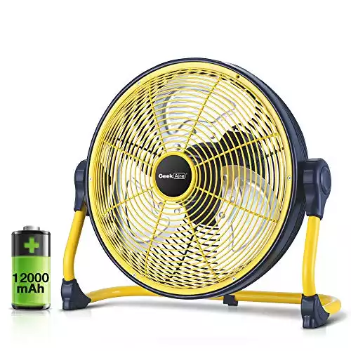 Geek Aire Fan - Battery operated and rechargeable