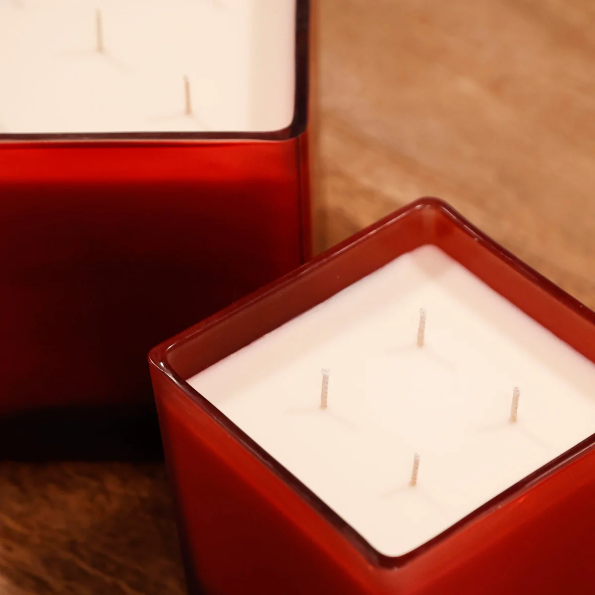 LIMITED EDITION RED CANDLE – TAJA COLLECTION