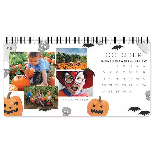 Whimsical Watercolor Desk Calendar | Shutterfly