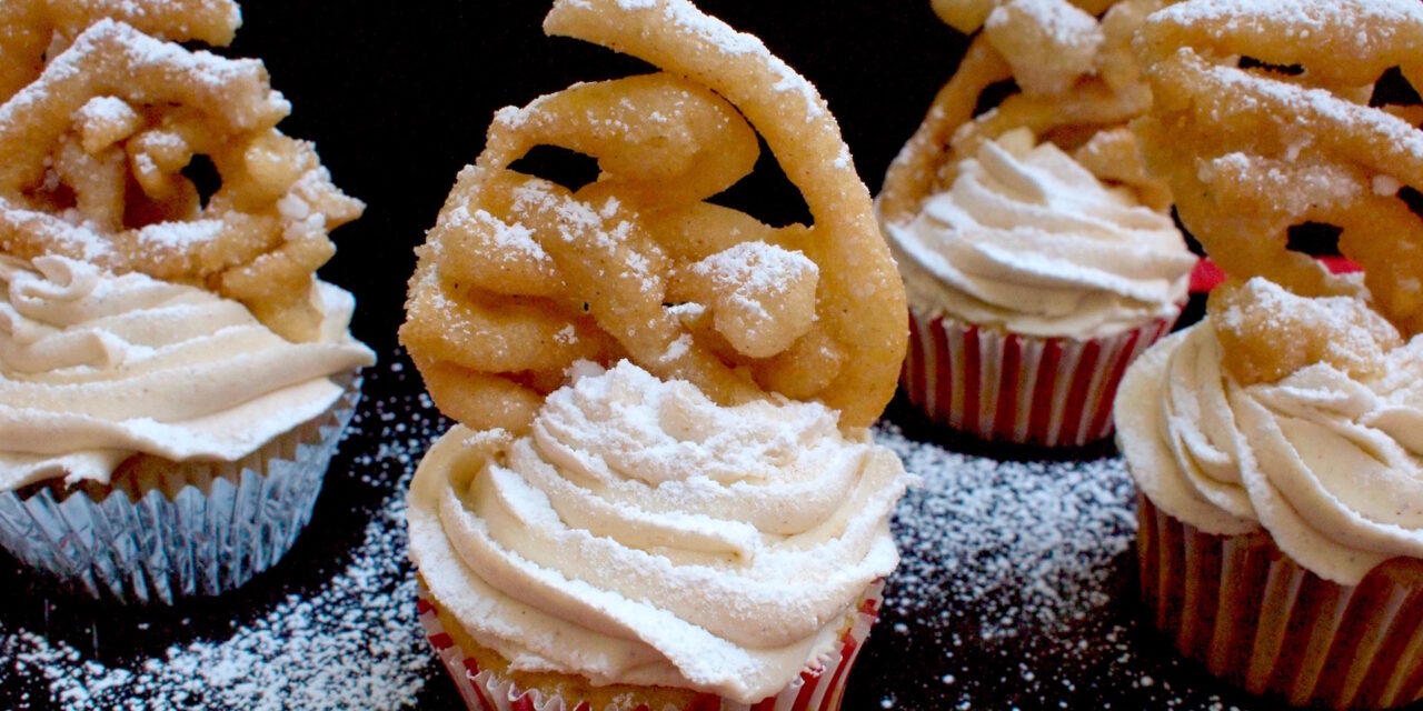 Chef Emily's Funnel Cake Cupcakes