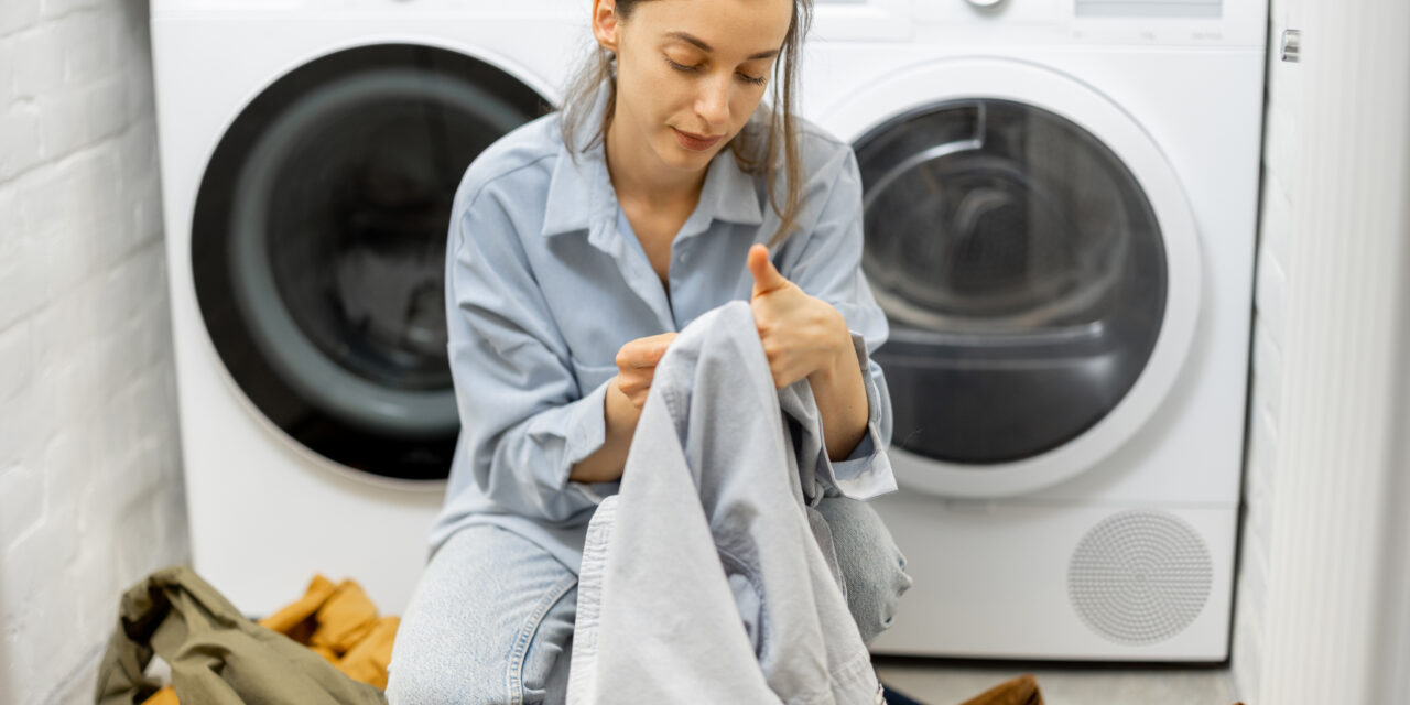 Sorting dirty laundry at home
