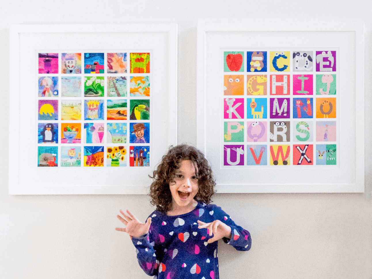 artkive kids art storage photo frame
