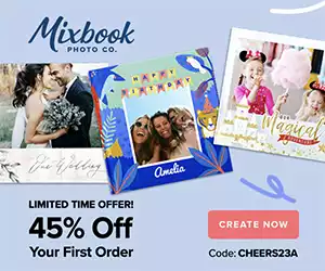 mixbook introductory discount offer