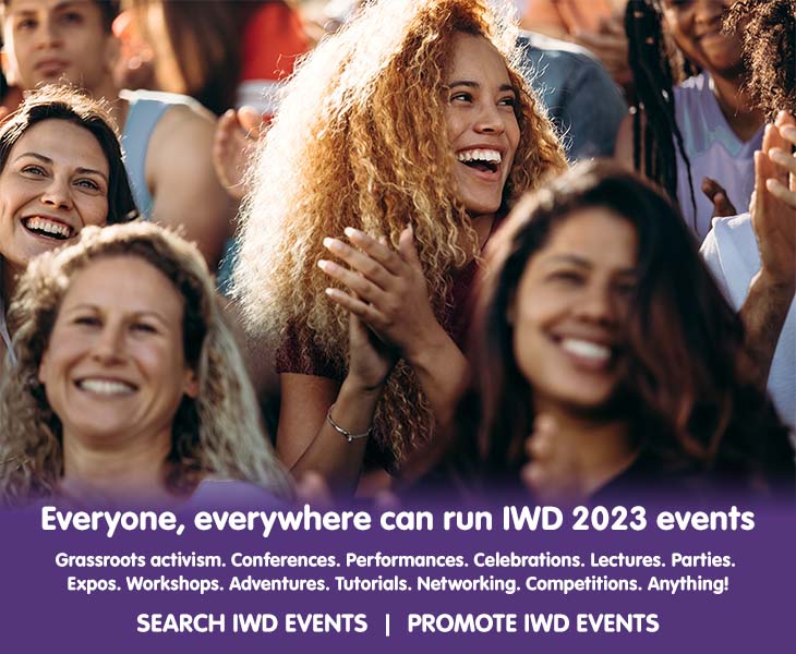 Internationalwomensday.com 2023 events photo of women