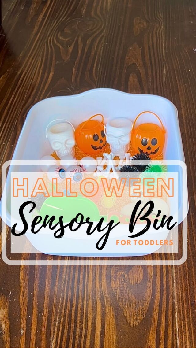 Its spooooky season! 👻 Create this fun and simple Halloween themed sensory bin for your toddlers for around $10 using items from the Dollar Tree. 🎃
.
.
.
#halloween #spookyseason #sensoryplay #sensorybin #toddlerlife #toddler #toddleractivities #toddlermom #momoftoddlers #momlife #activitiesforkids #halloweenactivities #motherhoodinspired #motherhoodisdarling #mamahoodinspired #mamahood #instamom #motherhoodthroughinstagram #motherhoodthroughig #shareaboutthemom #momlifeisthebestlife #momlifebelike #motherhoodunplugged #motherhoodrising #motherhoodunited